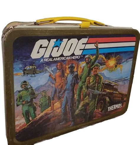 g i joe metal lunch box 1998|gi joe metal lunch box.